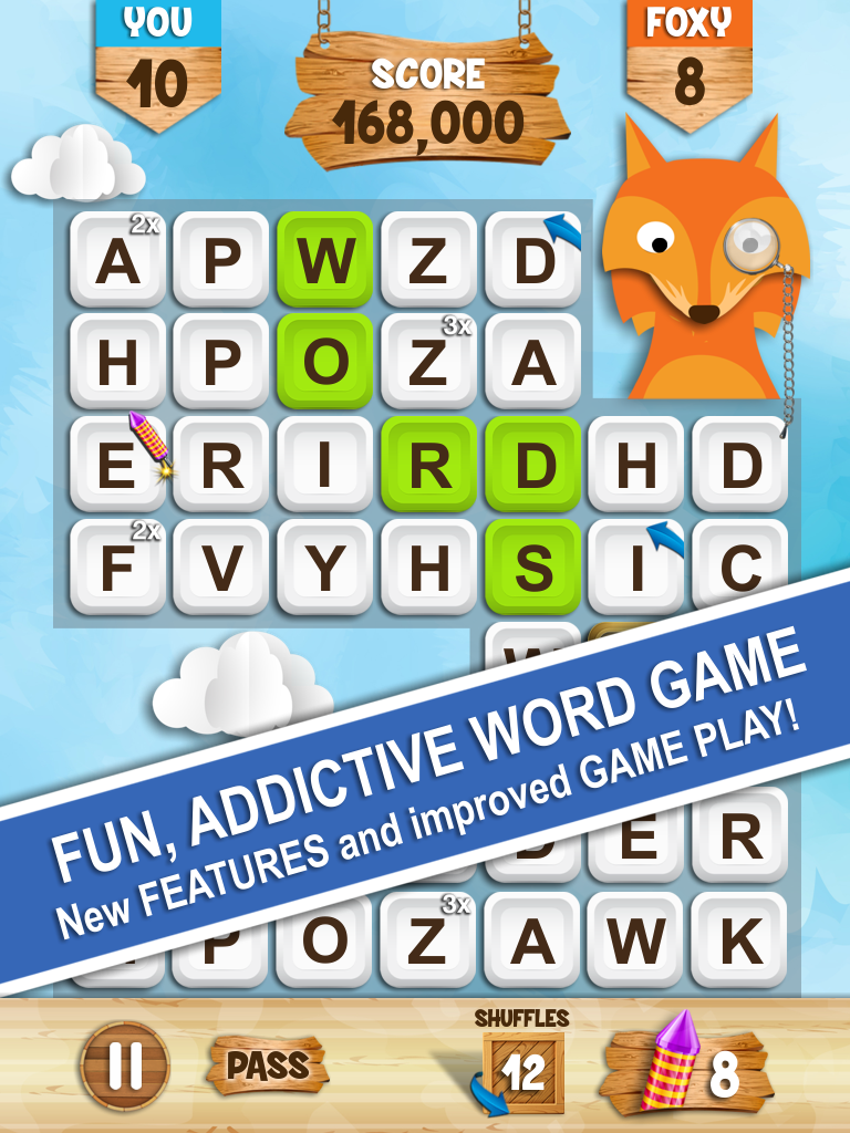 Words with Foxy from Donkeysoft Games screenshot